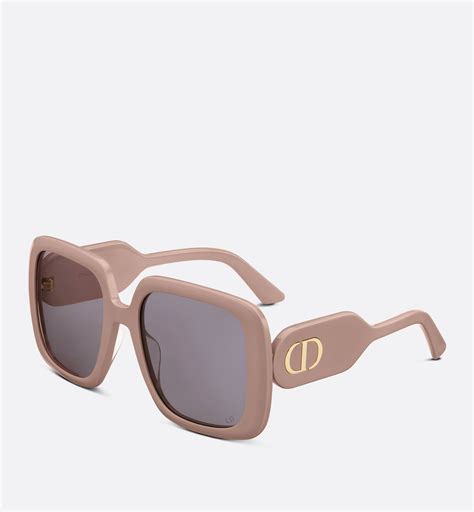 DiorBobby S2U Powder Pink Square Sunglasses 